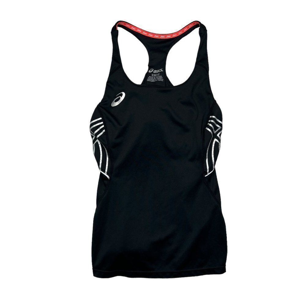 Asics Tank Top Women's Size Small Black Team Performance Tennis Golf Tank Shirt
